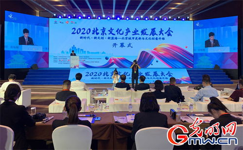 2020北京文化產(chǎn)業(yè)發(fā)展大會舉辦 謀篇布局 新藍(lán)海